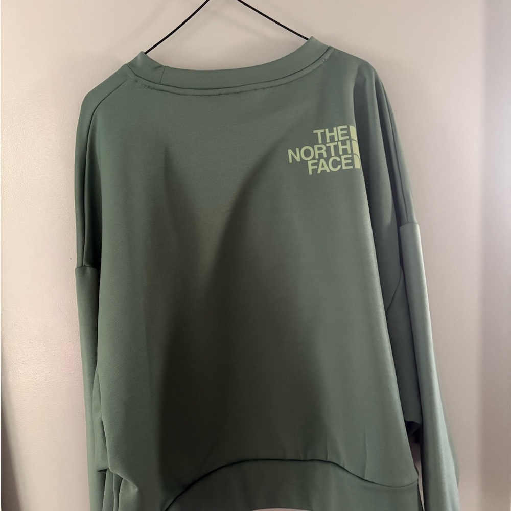 The North Face Olive Green Crewneck